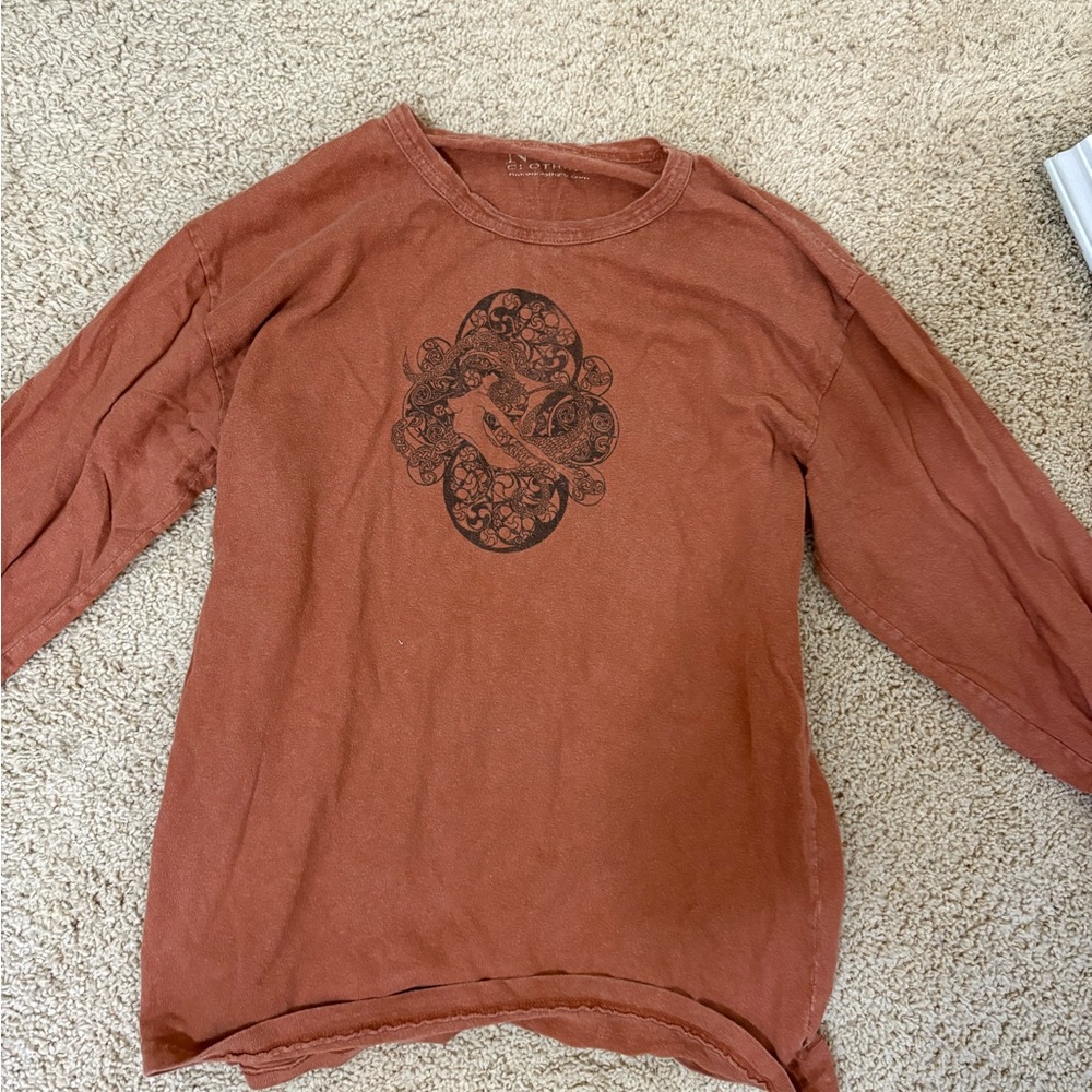 NAK Earthy Brown Graphic Tee